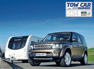 LAND ROVER WINS THE DOUBLE AT THE TOW CAR AWARDS 2014